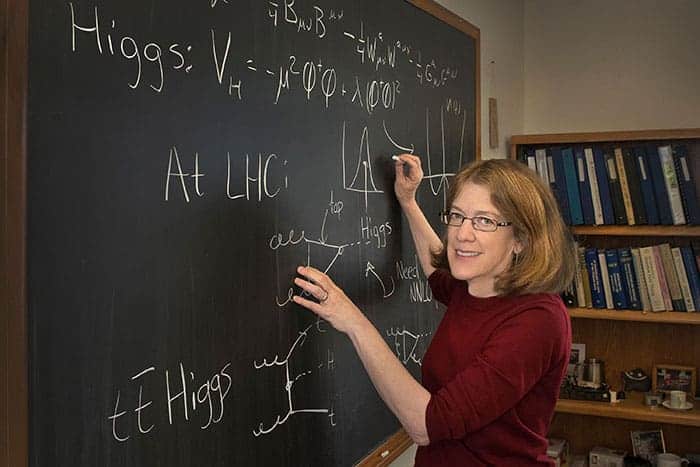 Brookhaven Lab particle physicist Sally Dawson