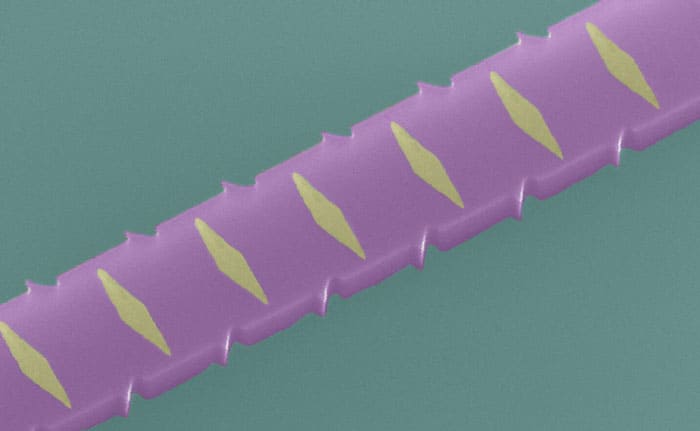 Image showing the design of the non-Hermitian photonic metamaterial