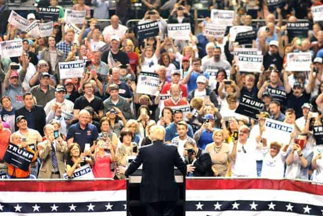 Photograph of US president-elect Donald Trump Photograph of US president-elect Donald Trump
