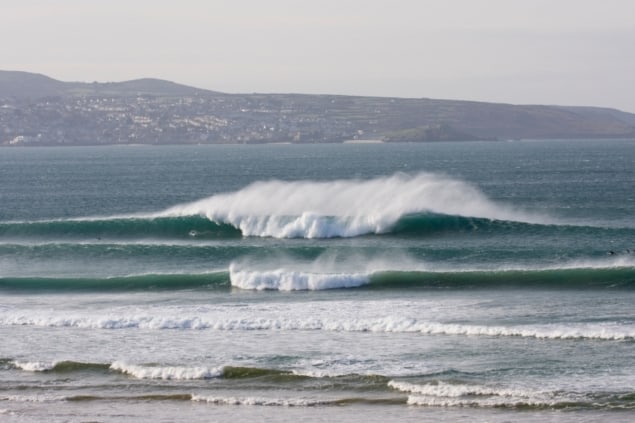The ocean in Cornwall The ocean in Cornwall