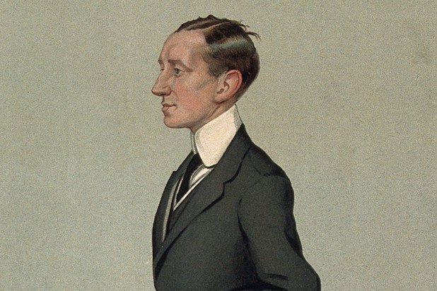Guglielmo Marconi caricatured by Spy (Sir Leslie Matthew Ward) for Vanity Fair, 1905