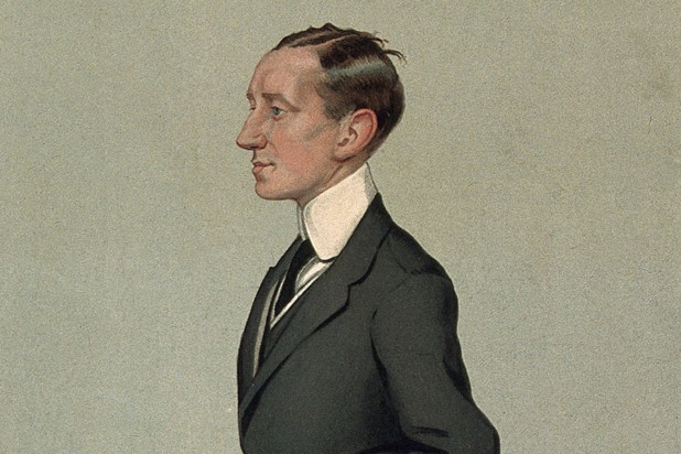 Guglielmo Marconi caricatured by Spy (Sir Leslie Matthew Ward) for Vanity Fair, 1905