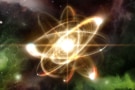 Nuclear atom illustration