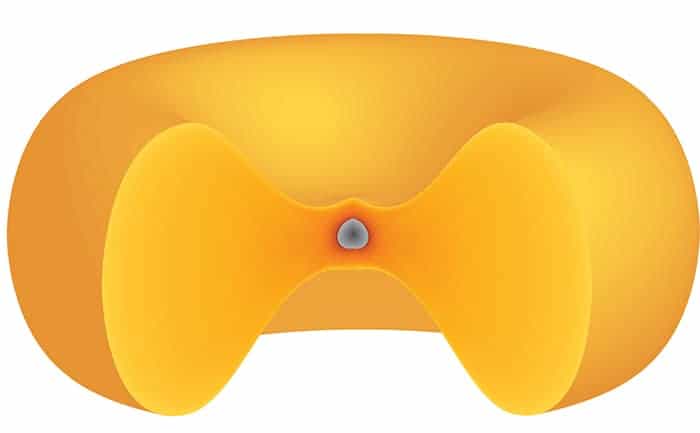 Schematic of a synestia