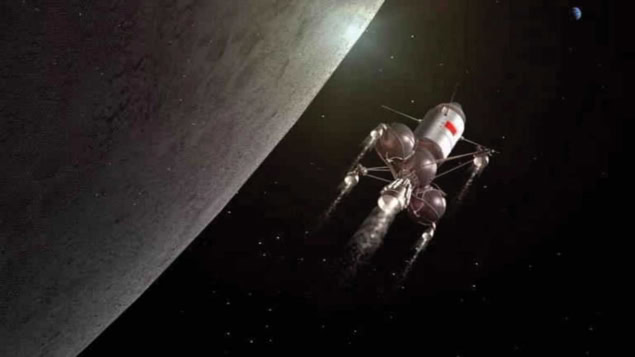 Artist impression of China's lunar mission Artist impression of China's lunar mission