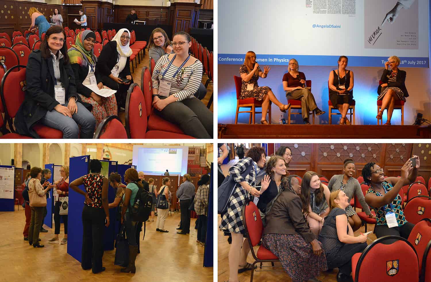 Attendees at the at the International Conference on Women in Physics in Birmingham