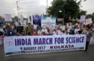 Indian students and scientists in Kolkata rally during the India March for Science