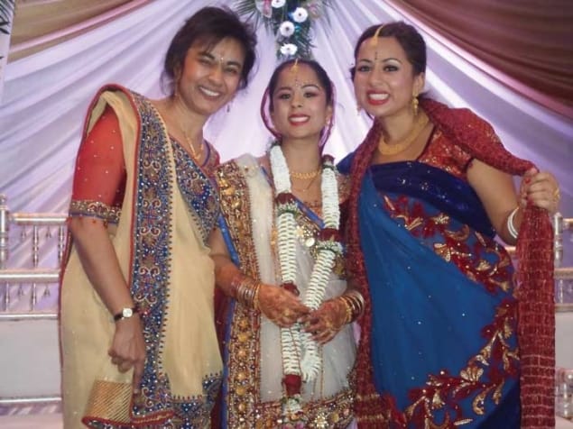 Scientist sisters Sheila (middle) and Nikki (right) Kanani