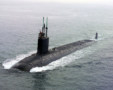 Photograph of a US Navy Virginia-class submarine