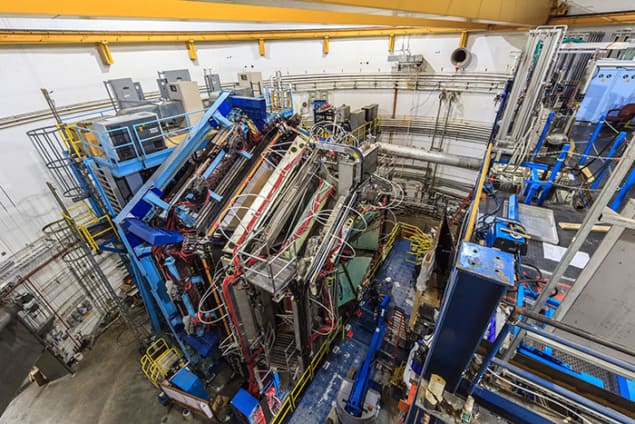 Photograph of Hall B at the Continuous Electron Beam Accelerator Facility