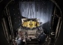 Photograph of the James Webb Space Telescope in Chamber A