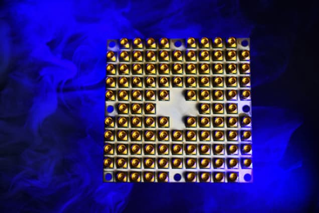 Photograph of Intel’s 49-qubit Tangle Lake quantum Photograph of Intel’s 49-qubit Tangle Lake quantum