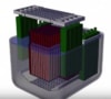 Schematic of a small modular reactor designed by UK-based Moltex