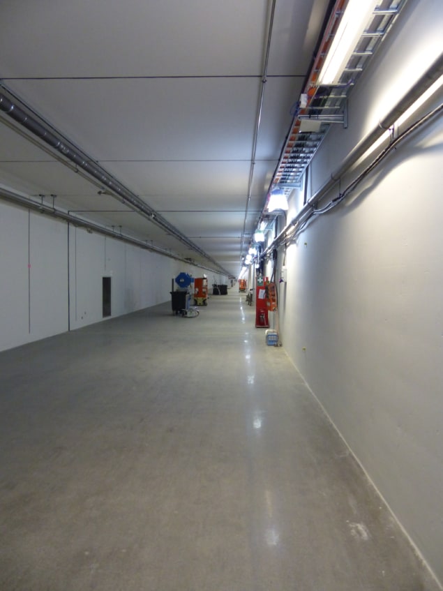 Photo of the tunnel at the European Spallation Source