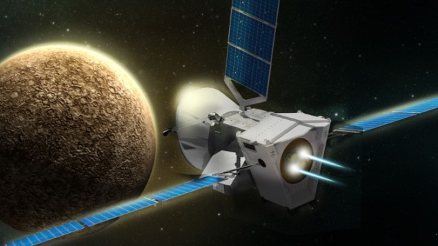 Artist’s impression of the BepiColombo spacecraft