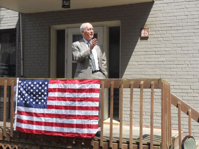 Bill Foster speaking in Naperville, Illinois