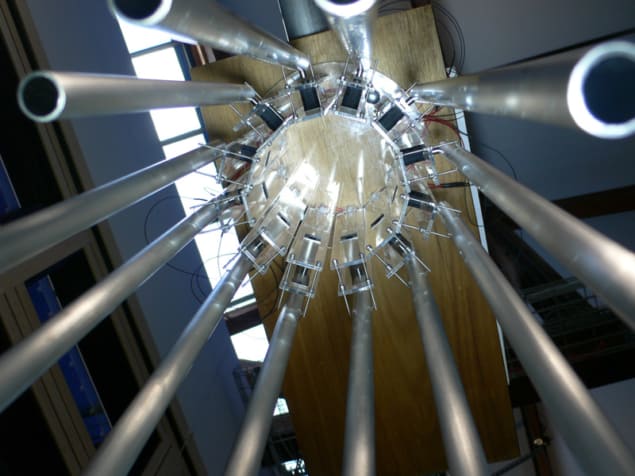 A solar wind chime