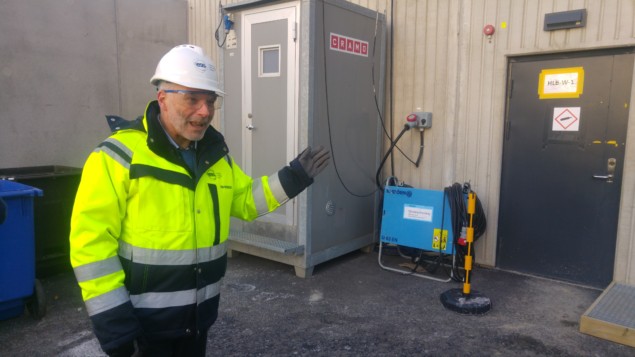 Photo of John Womersley at the European Spallation Source
