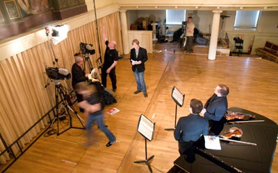 Filming at St George's, Bristol