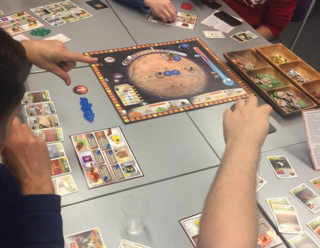 Photo of tabletop gaming