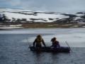 Sediment coring in Iceland