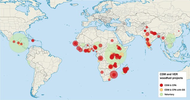 WISDOM reveals wood fuel shortage hotspots – Physics World