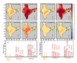 Frequency of heat waves in India