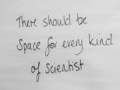 Photo of one of the quotes from one of the delegates at the workshop on mental health in academia in London on 11 May 2018.