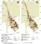 Map of Mekong River showing emissions from hydropower reservoirs.