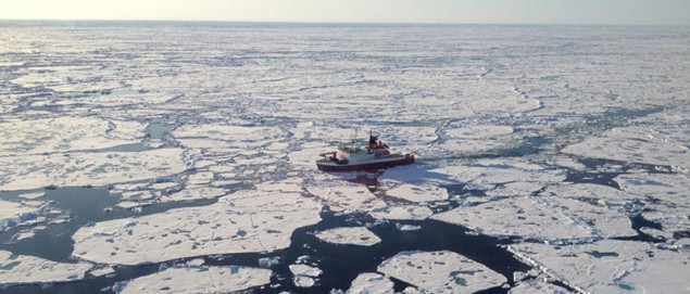 The research vessel Polastern