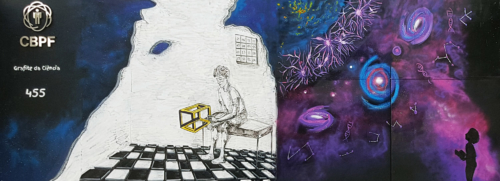 Grafite da Ciência-Vista parcial das áreas Abstracao e Misterio-crédito NCS-CBPF
