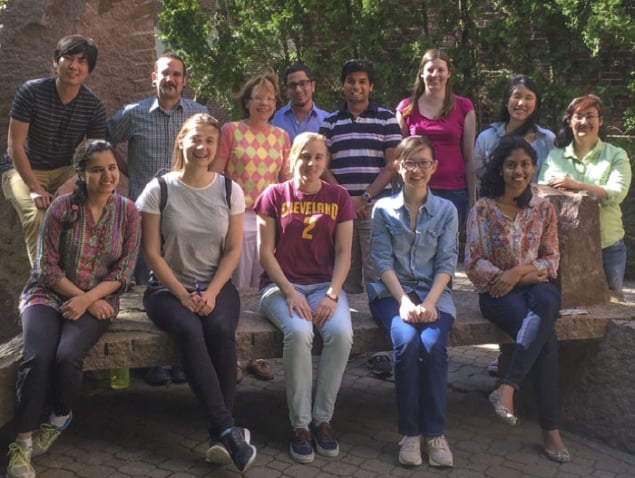 Deborah Leckband and her group at the University of Illinois Deborah Leckband and her group at the University of Illinois