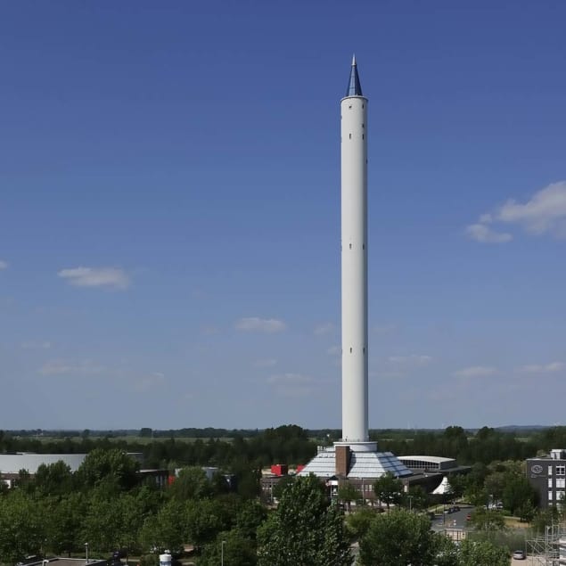 Photo of the ZARM drop tower