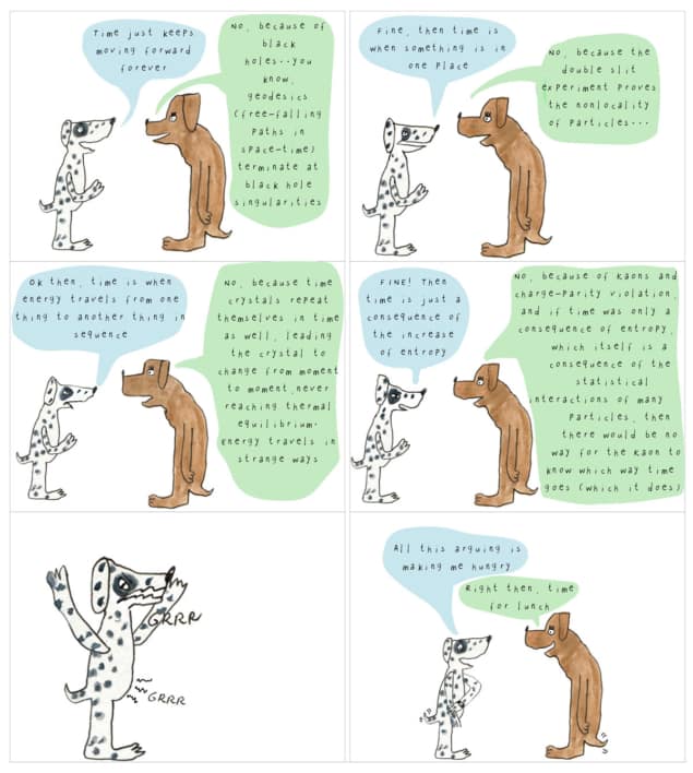 Comic about time