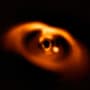 SPHERE image of the newborn planet PDS 70b