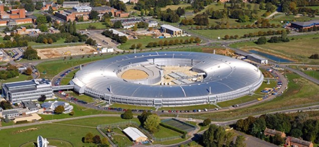 Aerial view of Diamond Light Source. Courtesy of Diamond Light Source