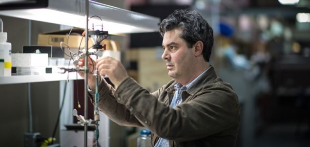 Photo of Arkady Shekhter of the (Courtesy: National High Magnetic Field Laboratory)