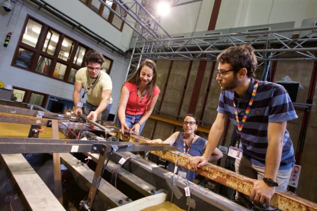 A photo of students at the University of Bristol