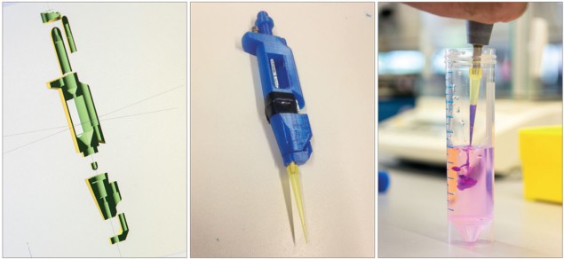 Printed micropipettes