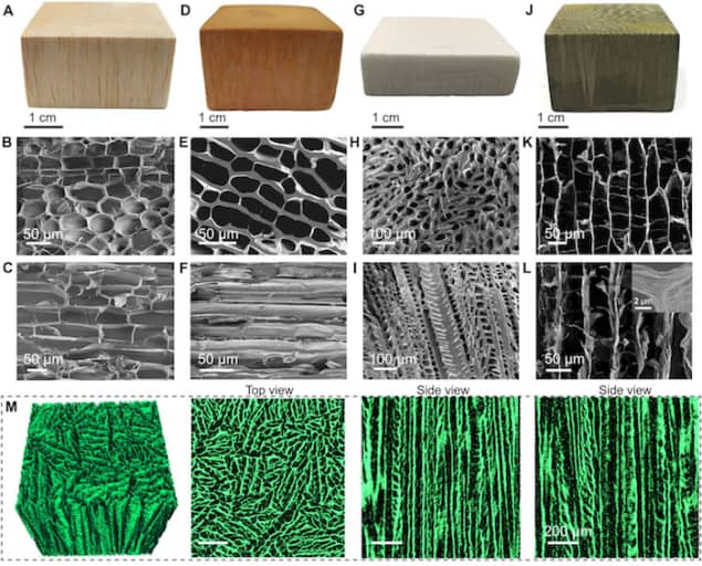 Polymeric woods