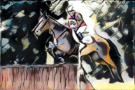 Cartoon horse