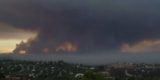 Photo of wildfire smoke