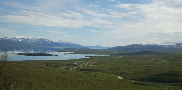 Photo of Lake Torneträsk