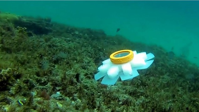 Robot jellyfish Photo of robot jellyfish in the ocean