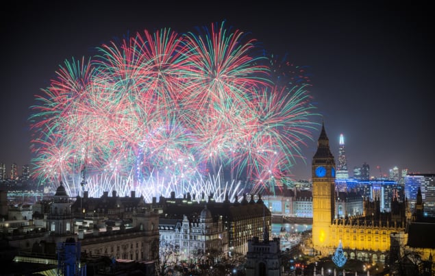 London fireworks