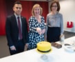 Peter Bryant, Amber Bannon and Antonia Seymour (left to right)