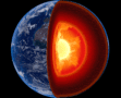 Earth cutaway