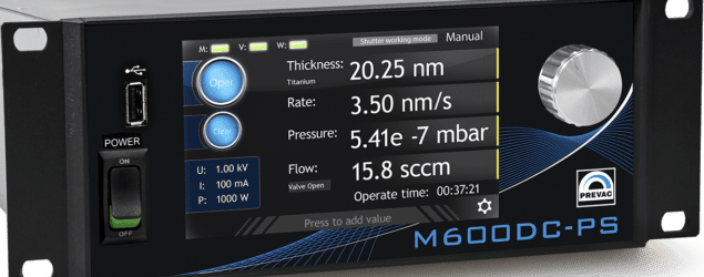 The M600DC-PS power supply from PREVAC