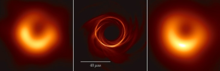 First images of a black hole unveiled by astronomers in landmark ...