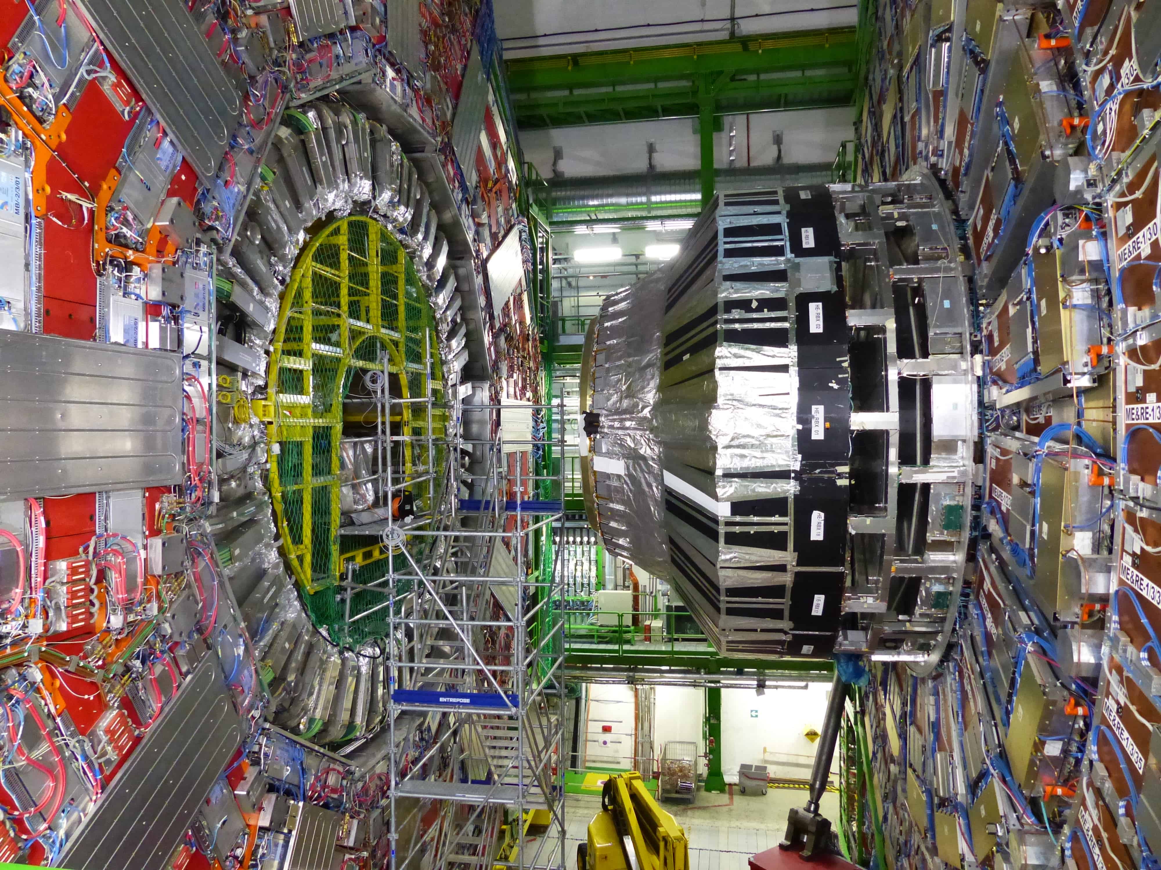 This is how CERN's Large Hadron Collider looks during the 2019 shutdown ...